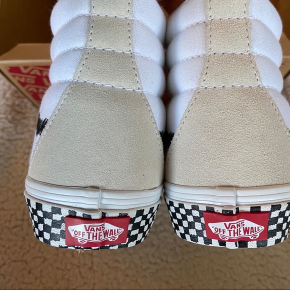 NWT Vans Sk8-Hi Reissue DIY Skate Shoe W 7, M 5.5 - Picture 5 of 8